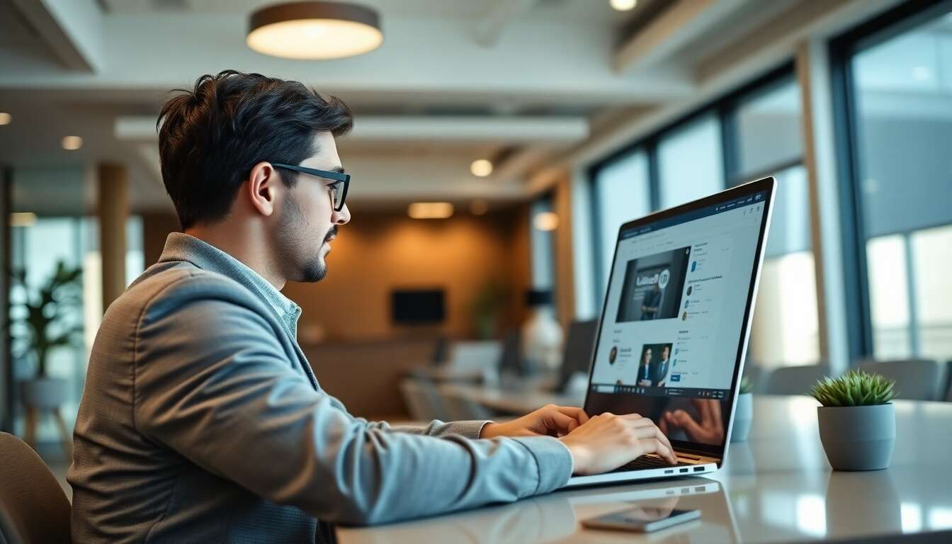 Les fonctionnalités clés de linkedin