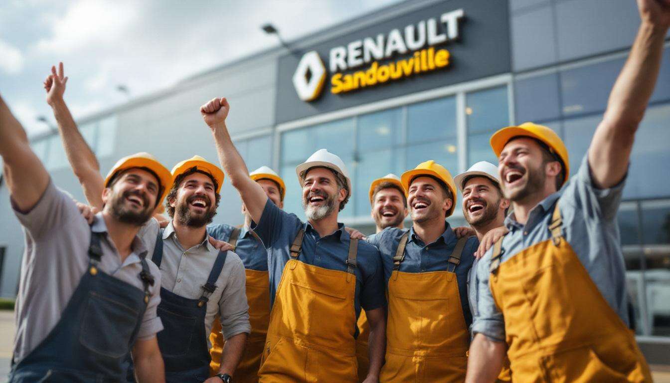 Excellente nouvelle pour les salariés de Renault Sandouville