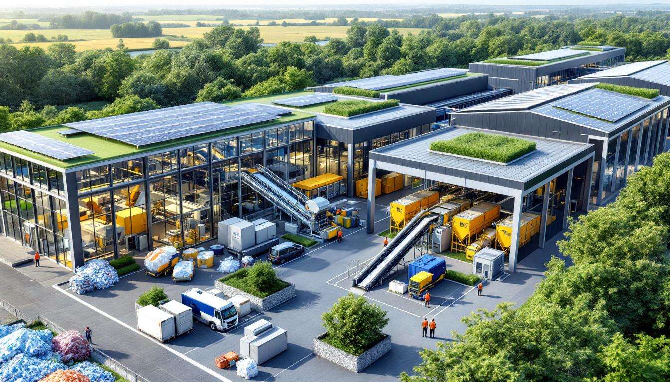 Aloxé : nouvelle usine de recyclage PET à Messein